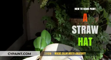 Creative Guide: Hand Painting a Straw Hat with Unique Designs