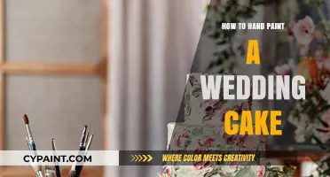 Elegant Hand-Painted Wedding Cake: A Step-by-Step Guide for Beginners