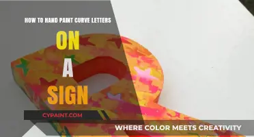 Hand-Painted Curved Lettering: Sign Artistry Secrets