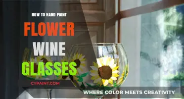 Hand Paint Flower Wine Glasses: A Creative DIY Guide