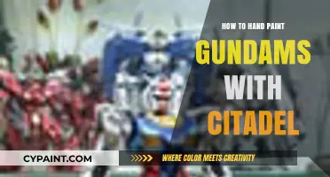 Master Gundam Hand Painting with Citadel Paints: A Step-by-Step Guide