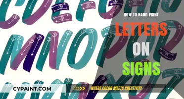 Master Hand-Painting Letters: Tips for Crafting Stunning Signs