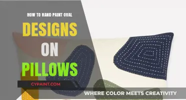 Master Hand-Painting Oval Designs on Pillows: Creative DIY Guide