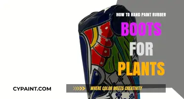 Creative Gardening: Hand-Painting Rubber Boots for Unique Planters
