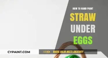 Mastering the Art of Hand-Painting Straw Under Eggs: A Step-by-Step Guide