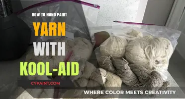 Creative Kool-Aid Yarn Dyeing: Hand-Painting Techniques for Vibrant Colors