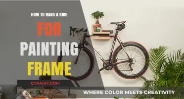 Master Bike Frame Painting: Hanging Techniques for a Flawless Finish