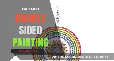 Mastering the Art: Hanging Double-Sided Paintings with Ease and Style