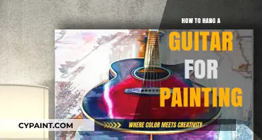 Mastering the Art: Hanging Your Guitar for a Perfect Paint Job