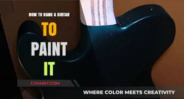 Mastering the Art: Hanging Your Guitar for a Perfect Paint Job