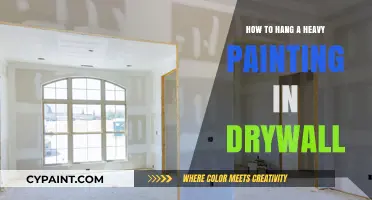 Securely Hanging Heavy Art: A Drywall Guide for Beginners