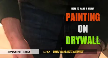 Securely Hanging Heavy Art: A Drywall Guide for Beginners