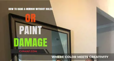 Damage-Free Mirror Hanging: Easy, Hole-Free Solutions for Your Walls