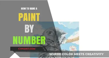 Mastering the Art: How to Hang Your Paint by Number Masterpiece