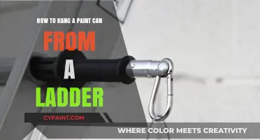 Ladder Painting: Hang Your Paint Can Like a Pro