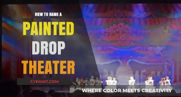 Mastering the Art of Hanging a Painted Drop Theater Seamlessly
