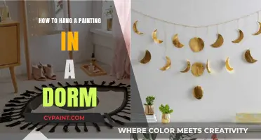 Easy Dorm Decor: Hanging Art Without Damaging Walls