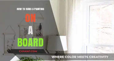 Mastering Wall Art: Hanging Paintings on Boards Like a Pro