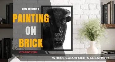 Mastering Brick Wall Art: A Step-by-Step Guide to Hanging Paintings