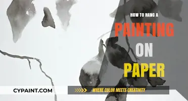 Mastering the Art: Hanging Paper Paintings with Precision and Care