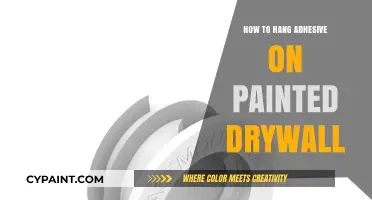 Hanging Adhesive on Painted Drywall: Tips for a Secure, Damage-Free Mount