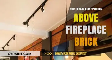 Securely Mounting Heavy Art on Brick Fireplaces: A Step-by-Step Guide