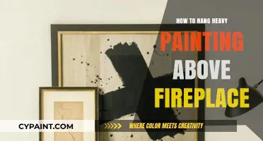 Securely Hanging Heavy Art: A Fireplace Wall Mounting Guide