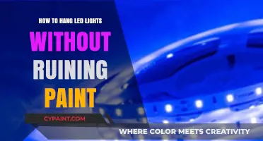 Paint-Safe LED Light Hanging: Easy, Damage-Free Installation Tips