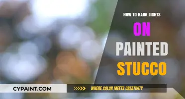 Hanging Lights on Painted Stucco: A Step-by-Step Guide for Damage-Free Installation