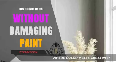 Paint-Safe Lighting Tips: Hang Lights Without Damaging Walls