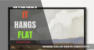 Master the Art: Hanging Paintings Perfectly Flat Every Time