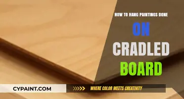 Mastering the Art: Hanging Cradled Board Paintings with Ease