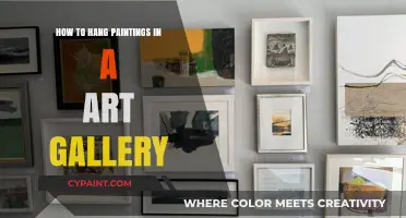 Mastering Art Gallery Display: Hanging Paintings with Precision and Style