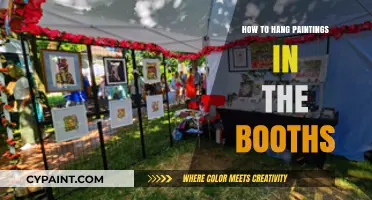 Mastering Booth Art Display: Hanging Paintings Like a Pro
