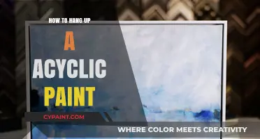 Mastering the Art: Hanging Acyclic Paintings Like a Pro