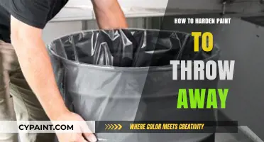 Safely Disposing of Paint: Quick Tips to Harden and Toss