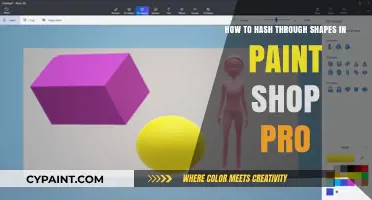 Hashing Through Shapes: Paint Shop Pro Tips