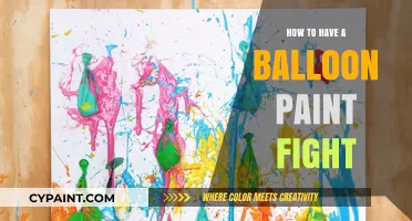 Creative Mess: How to Host a Fun Balloon Paint Fight