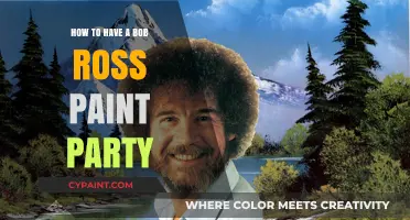 Host a Happy Little Bob Ross Paint Party: Tips & Tricks