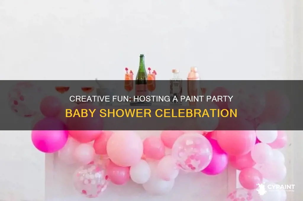 how to have a paint party shower