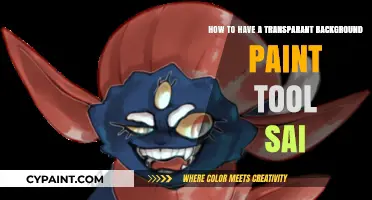 Transparent Backgrounds in Paint Tool Sai: A Simple Guide