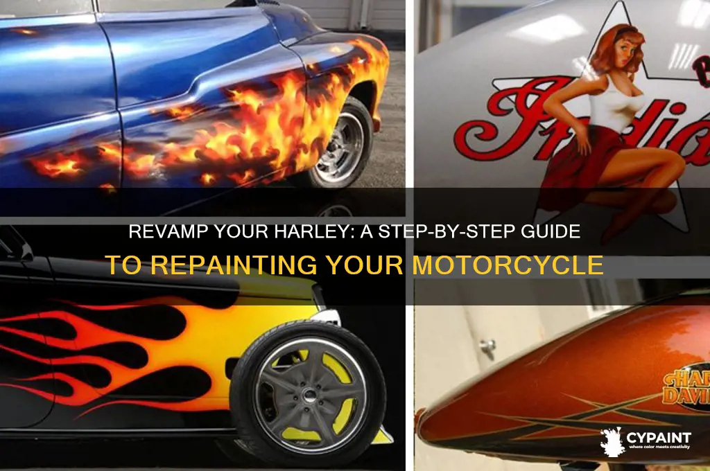 how to have harley motor re painted