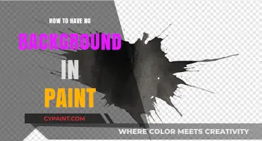 Mastering Paint: Techniques for a Clean, Background-Free Canvas