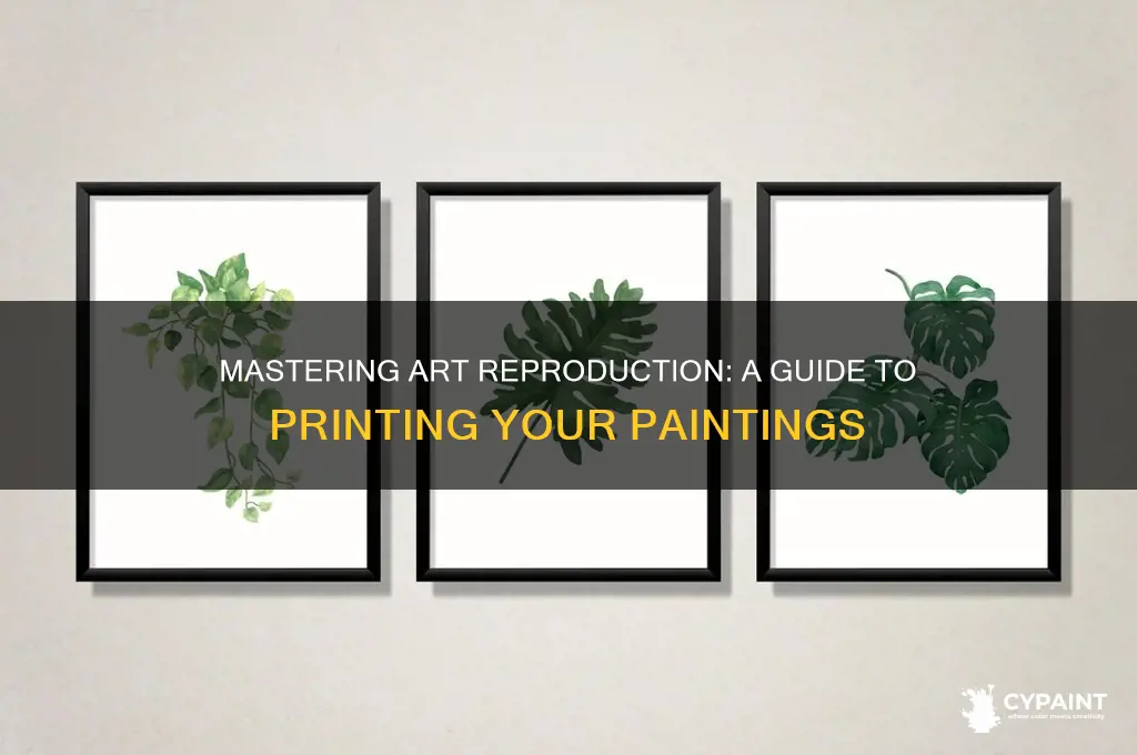 how to have prints made of a painting