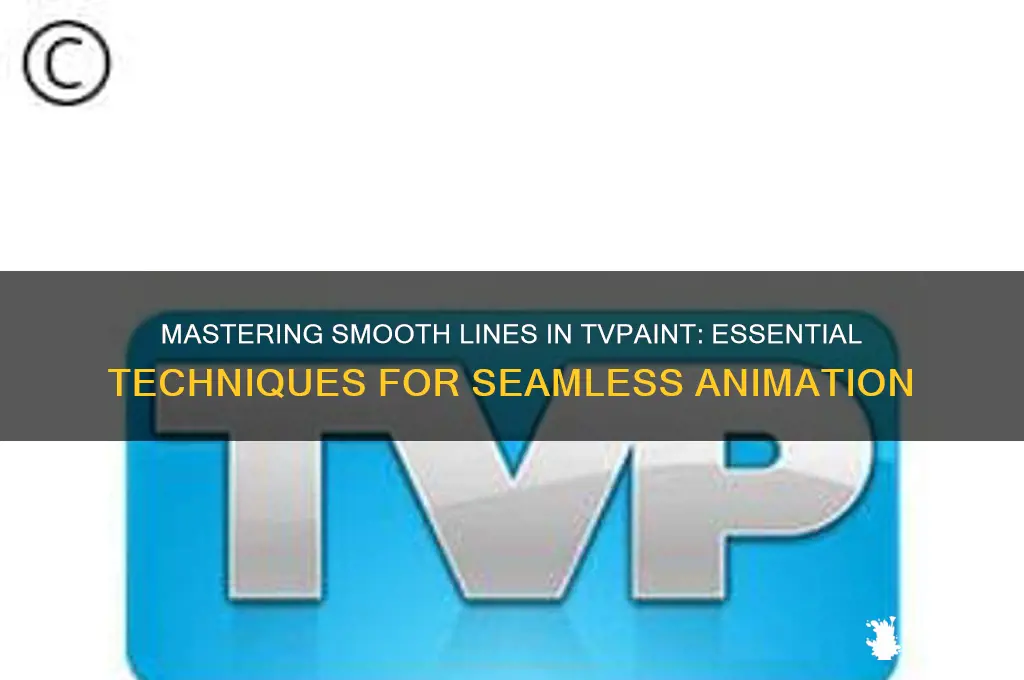 how to have smooth lines in tv paint