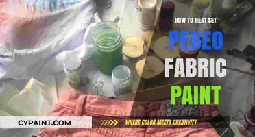 Mastering Heat Setting: A Guide to Pebo Fabric Paint Durability