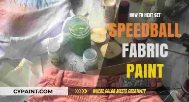 Mastering Heat Setting: A Guide to Speedball Fabric Paint Durability