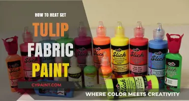 Mastering Tulip Fabric Paint: A Guide to Perfect Heat Setting