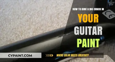 Conceal Guitar Paint Cracks: Easy DIY Repair Guide for Big Damage