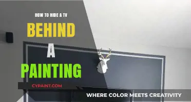 Creative TV Concealment: Hide Your Screen Behind a Painting